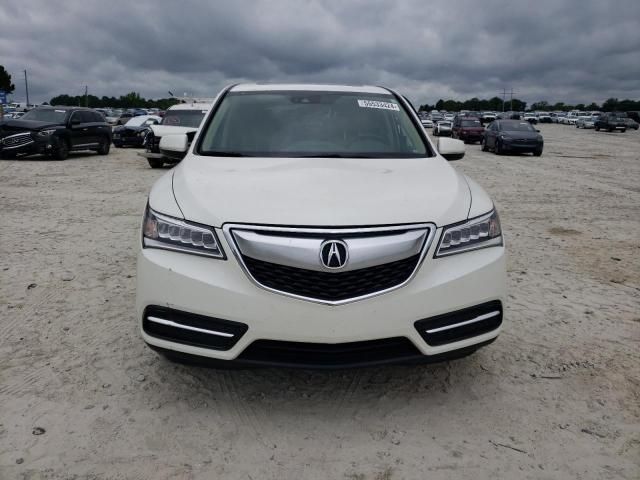 2016 Acura MDX Technology