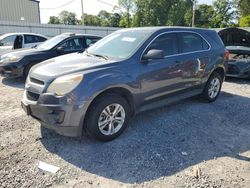 Salvage cars for sale at Gastonia, NC auction: 2011 Chevrolet Equinox LS