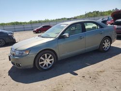 Salvage cars for sale at Fredericksburg, VA auction: 2008 Lincoln MKZ