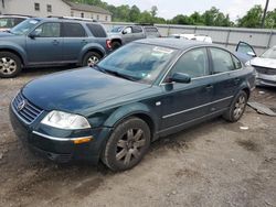 Salvage cars for sale at York Haven, PA auction: 2001 Volkswagen Passat GLX 4MOTION