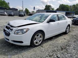 Salvage cars for sale from Copart Mebane, NC: 2012 Chevrolet Malibu LS