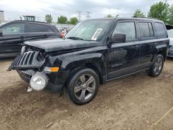 Salvage cars for sale from Copart Elgin, IL: 2015 Jeep Patriot Latitude