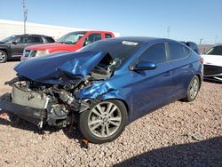 Salvage cars for sale from Copart Phoenix, AZ: 2018 Hyundai Elantra SEL