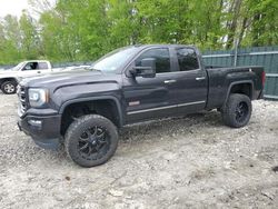 Salvage trucks for sale at Candia, NH auction: 2016 GMC Sierra K1500 SLT