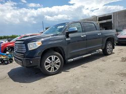 Vehiculos salvage en venta de Copart Fredericksburg, VA: 2016 Toyota Tundra Crewmax 1794