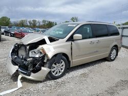 Salvage cars for sale at Des Moines, IA auction: 2016 Chrysler Town & Country Touring