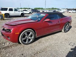 Salvage cars for sale at Temple, TX auction: 2012 Chevrolet Camaro LT