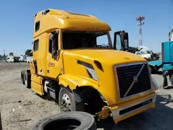 Salvage trucks for sale at Bakersfield, CA auction: 2015 Volvo VN VNL