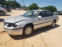 Salvage cars for sale at China Grove, NC auction: 2003 Chevrolet Impala