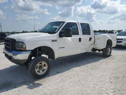 Salvage cars for sale at Arcadia, FL auction: 2001 Ford F250 Super Duty