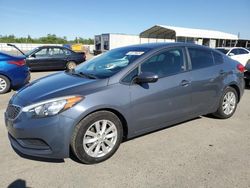 Salvage cars for sale from Copart Fresno, CA: 2016 KIA Forte LX