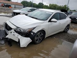 Salvage cars for sale from Copart Columbus, OH: 2022 Nissan Sentra SV