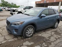 Salvage cars for sale at Fort Wayne, IN auction: 2016 Mazda CX-5 Touring