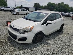 Salvage cars for sale from Copart Mebane, NC: 2012 KIA Rio LX