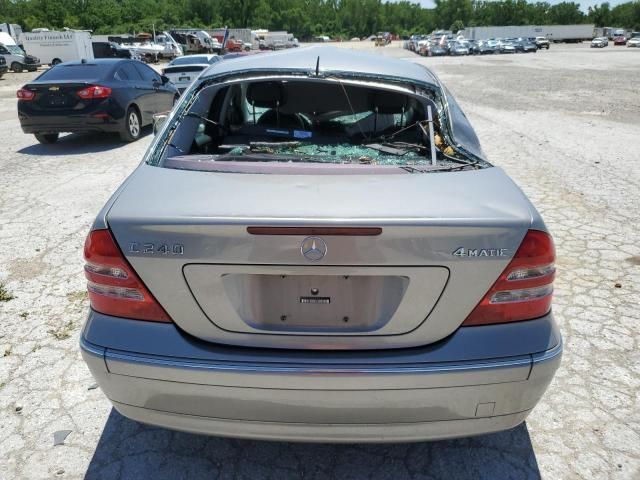 2004 Mercedes-Benz C 240 4matic