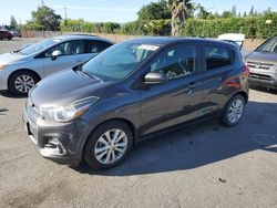 Salvage cars for sale from Copart San Martin, CA: 2016 Chevrolet Spark 1LT