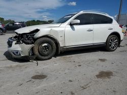 Salvage cars for sale at Lebanon, TN auction: 2017 Infiniti QX50