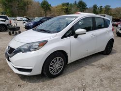 Salvage cars for sale from Copart Mendon, MA: 2018 Nissan Versa Note S