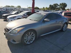 Salvage cars for sale at Sacramento, CA auction: 2008 Infiniti G37 Base
