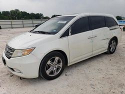 Salvage cars for sale from Copart New Braunfels, TX: 2013 Honda Odyssey Touring