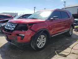 Salvage cars for sale at Chicago Heights, IL auction: 2018 Ford Explorer XLT