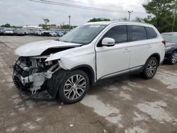 Salvage cars for sale from Copart Lexington, KY: 2018 Mitsubishi Outlander SE