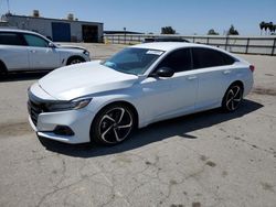 Vehiculos salvage en venta de Copart Bakersfield, CA: 2021 Honda Accord Sport