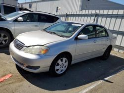 Salvage cars for sale from Copart Vallejo, CA: 2005 Toyota Corolla CE