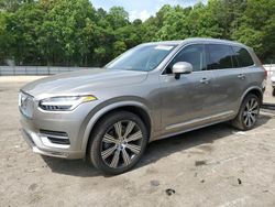 Salvage cars for sale at Austell, GA auction: 2022 Volvo XC90 T6 Inscription