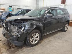 Salvage cars for sale at Milwaukee, WI auction: 2013 Chevrolet Equinox LS