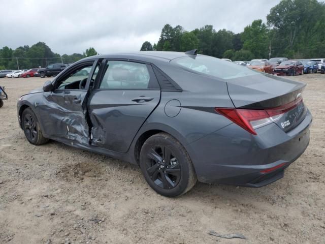 2023 Hyundai Elantra Blue