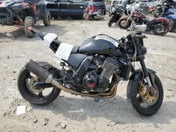 Salvage motorcycles for sale at West Mifflin, PA auction: 2003 Kawasaki ZR1000 A1