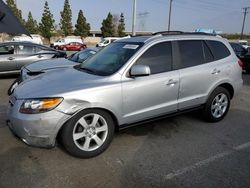 Salvage cars for sale at Rancho Cucamonga, CA auction: 2007 Hyundai Santa FE SE