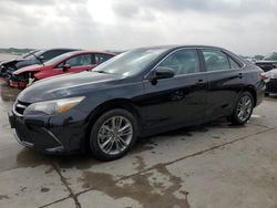 Salvage cars for sale at Grand Prairie, TX auction: 2016 Toyota Camry LE