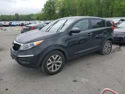 Salvage cars for sale at Glassboro, NJ auction: 2016 KIA Sportage LX