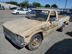 Classic salvage cars for sale at auction: 1981 Toyota Pickup / Cab Chassis 1/2 TON SR5