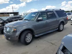 Salvage cars for sale at Grand Prairie, TX auction: 2014 Ford Expedition EL Limited