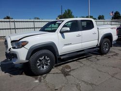 Salvage cars for sale at Littleton, CO auction: 2017 Toyota Tacoma Double Cab