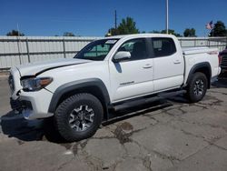 Toyota Tacoma salvage cars for sale: 2017 Toyota Tacoma Double Cab