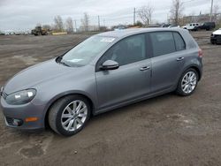 Salvage cars for sale from Copart Montreal Est, QC: 2013 Volkswagen Golf