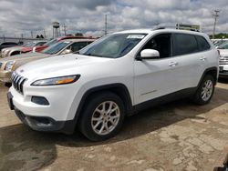 Salvage cars for sale from Copart Chicago Heights, IL: 2018 Jeep Cherokee Latitude Plus