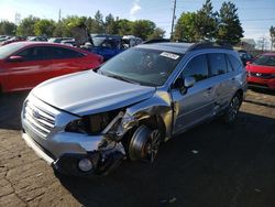 Vehiculos salvage en venta de Copart Denver, CO: 2017 Subaru Outback 3.6R Limited