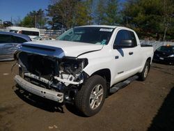 Salvage cars for sale at New Britain, CT auction: 2014 Toyota Tundra Double Cab SR/SR5