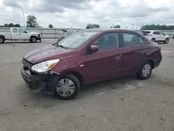 Mitsubishi Mirage g4 es salvage cars for sale: 2018 Mitsubishi Mirage G4 ES