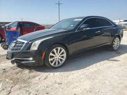 Salvage cars for sale at Andrews, TX auction: 2015 Cadillac ATS Luxury