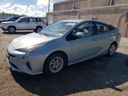 Salvage cars for sale from Copart Fredericksburg, VA: 2016 Toyota Prius