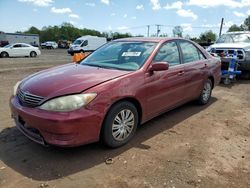 Salvage cars for sale at Hillsborough, NJ auction: 2006 Toyota Camry LE