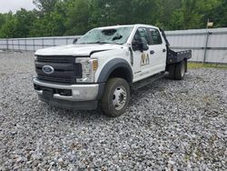 Salvage cars for sale from Copart Memphis, TN: 2018 Ford F550 Super Duty