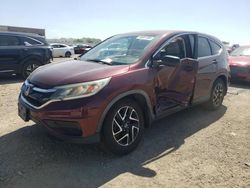 Salvage cars for sale at Kansas City, KS auction: 2016 Honda CR-V SE