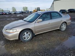 Salvage cars for sale from Copart Rocky View County, AB: 2000 Honda Accord EX